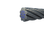 Profil jeřábového lana Bridon Dyform Bristar 8
